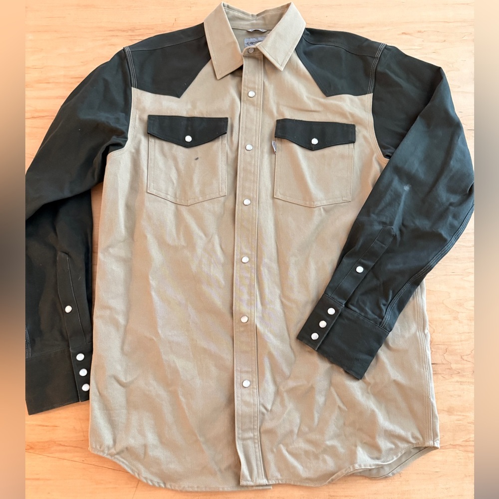 Men’s Carhartt Button Down Shirt M